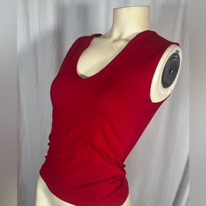 Mia Mia small red classy too wear alone or w a jacket. Casual or business